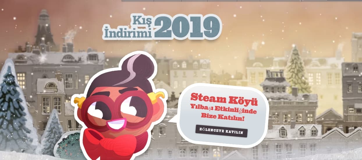 Steam Kış İndirimleri 2019 Başladı! - Yılbaşı Etkinliği - SaveButonu