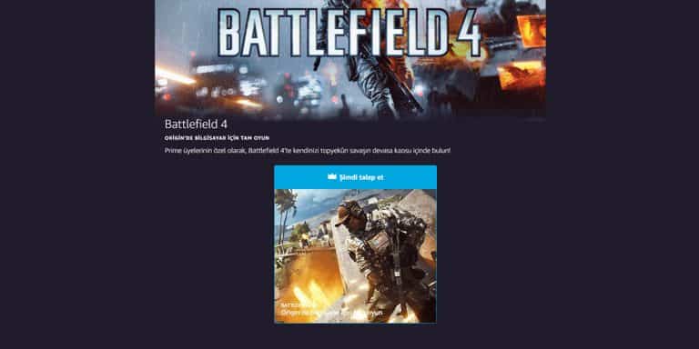 Amazon prime gaming как получить бесплатно battlefield